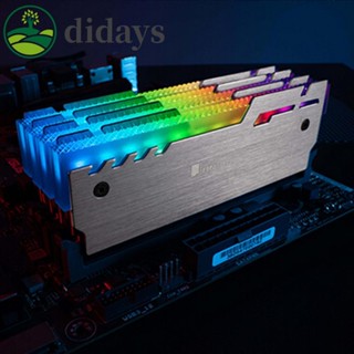 "JONSBO Nc-3 ฮีทซิงค์หม้อน้ํา RAM 2 ชิ้น - A-RGB หน่วยความจํากระจายความร้อนคูลเลอร์"