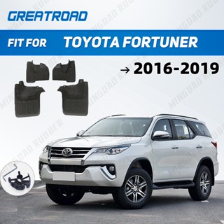 บังโคลนหน้า และหลัง ABS เกรดสูง สําหรับ Toyota fortuner 2016 2017 2018 2019 4 ชิ้น