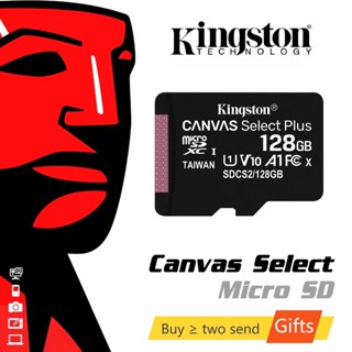 Kingston การ์ดหน่วยความจํา Micro SD Class10 16GB 32GB 64GB 128GB 256GB 512GB SD/TF MicroSD สําหรับโทรศัพท์มือถือ