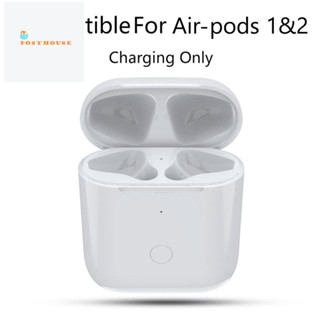 กล่องชาร์จหูฟังบลูทูธไร้สาย พร้อมไฟแสดงสถานะ LED แบบเปลี่ยน สําหรับ Airpods 1/2 700MAh