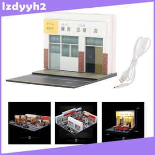 [Lzdyyh2] โมเดลฟิกเกอร์ Diorama สเกล S 1:64 DIY สําหรับตกแต่งบ้านตุ๊กตา