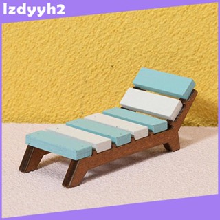 [Lzdyyh2] เก้าอี้ไม้ สเกล 1/12 สําหรับบ้านตุ๊กตา