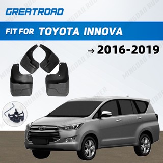 บังโคลนหน้า และหลัง ABS เกรดสูง สําหรับ Toyota Innova 2016 2017 2018-2019 4 ชิ้น