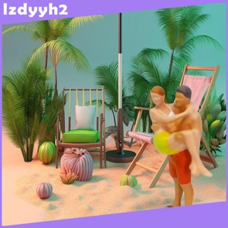 [Lzdyyh2] ฟิกเกอร์คู่รักจิ๋ว สเกล 1:64 สําหรับตกแต่งบ้าน