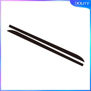 [dolity] สติกเกอร์ไวนิล สีดํา สําหรับติดตกแต่งประตูรถยนต์ DIY