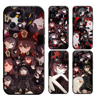 Realme C55 C35 C33 C21 C30 C21Y C25Y C21 C20 C15 C12 C11 เคสโทรศัพท์มือถือแบบนิ่ม ลาย Genshin Impact hu tao สําหรับ