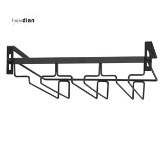 ชั้นวางแก้วไวน์ แบบโลหะ 3 แถว สําหรับห้องครัว บาร์ และอื่น ๆ