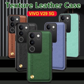 เคสโทรศัพท์มือถือหนัง ฝาพับแม่เหล็ก ป้องกันกล้อง สําหรับ VIVO V29 5G V2250 V29 V29PRO 2023