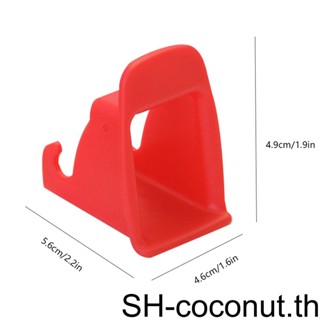 【Coco】สลักพลาสติกเชื่อมต่อเข็มขัดนิรภัยรถยนต์ Isofix สีดํา สีแดง 1 2 1 คู่