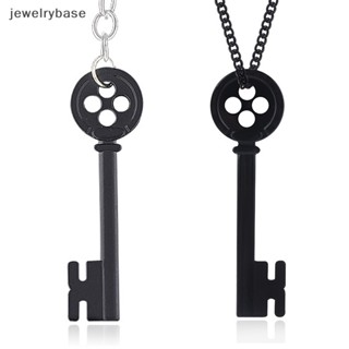 [jewelrybase] สร้อยคอโลหะ รูปโครงกระดูก สีดํา สไตล์ฮาโลวีน