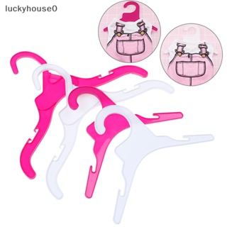 Luckyhouse0^^ ไม้แขวนเสื้อ ขนาดเล็ก และใหญ่ สําหรับสัตว์เลี้ยง สุนัข แมว 5 ชิ้น