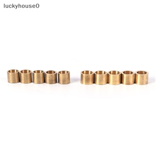 Luckyhouse0^^ ปลอกโลหะ ทองเหลือง สําหรับซ่อมแซมไม้คิว 5 ชิ้น