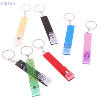 [cxSTBEAU] พวงกุญแจอะคริลิค คลิปพลาสติก สําหรับหนีบการ์ด Atm MME