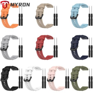 Myron สายนาฬิกาข้อมือซิลิโคน แบบนิ่ม สําหรับสมาร์ทวอทช์ Amazfit T-Rex Ultra