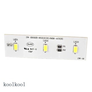 Kool บอร์ดไฟ LED แบบเปลี่ยน สําหรับตู้เย็น ZBE2350HCA DC12V SWBX02