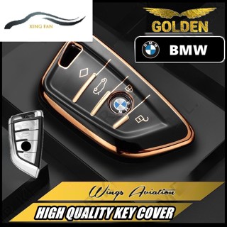 Xinfan ใหม่ เคสรีโมตกุญแจรถยนต์ TPU แบบนิ่ม สําหรับ BMW X1 X3 X4 X5 F15 X6 F16 G30 7 Series G44 F48 F39 520 525 G20 118i 218i 320i