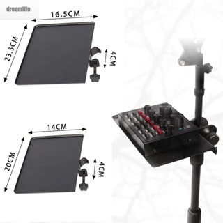 【DREAMLIFE】Microphone Stand Tray Microphone Performance Shelf Stand Supporter Tray