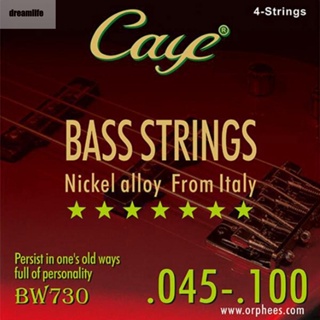 【DREAMLIFE】Electric Bass Strings Parts Replacement 4/5/6Pcs(Set) Musical Instruments