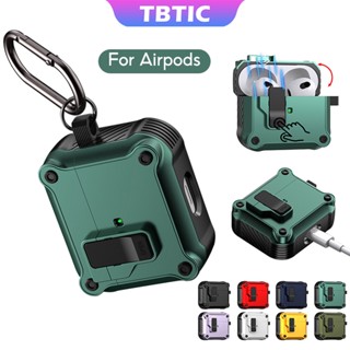 Tbtic เคสหูฟังบลูทูธไร้สาย แบบยืดหยุ่น สําหรับ Apple Airpods Pro Airpods3