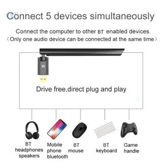 Cre BT530 อะแดปเตอร์รองรับบลูทูธ รองรับ BT5 3 BT5 2 4 2 4 2LE 4 0 2 1+EDR สําหรับเมาส์ คีย์บอร์ด