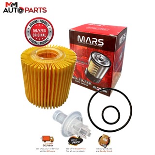 Mars PERFORMANCE - ไส้กรองน้ํามันเครื่อง (YZZA1) สําหรับ TOYOTA CAMRY ASV50 AVV50 /ESTIMA GSR50 3.5L /VELLFIRE /ALPHARD /HARRIER