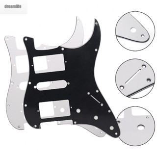 【DREAMLIFE】Guitar Pickguard For Strat SQ Style Guitar 3 Ply 11 Holes Guard Double Single