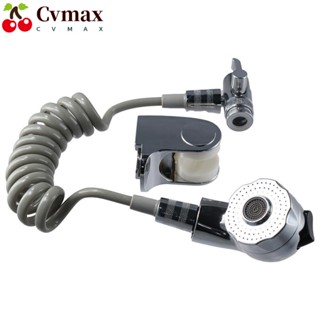 Cvmax หัวก๊อกน้ํา สเตนเลส สีเงิน หมุนได้ 720 องศา สําหรับอ่างล้างจาน ล้างผม