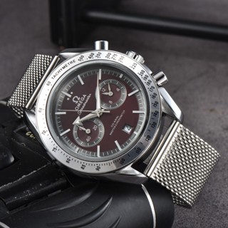 Speedmaster Series นาฬิกาข้อมือควอตซ์แฟชั่น กันน้ํา หน้าปัดขนาดใหญ่ สําหรับบุรุษ