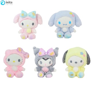 Isita พวงกุญแจ จี้ตุ๊กตานุ่ม รูปการ์ตูน Kuromi Kawaii Stuffed Animals Cinnamorol สําหรับตกแต่งบ้าน คริสต์มาส