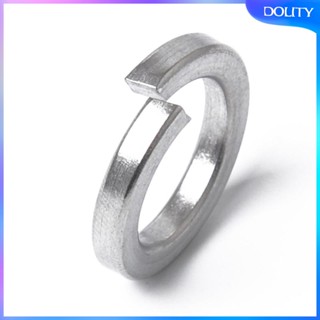 [dolity] แหวนรองคอยล์สปริง สเตนเลส 304 M4 M5 M6 M8 M10 M14 M16