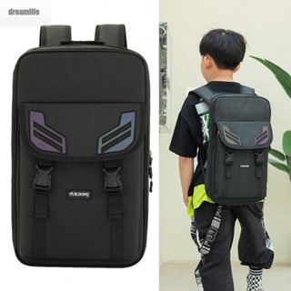 【DREAMLIFE】Drumsticks Bag 45 X 26 X 4cm Accessories Backpack Bag Black Drumsticks