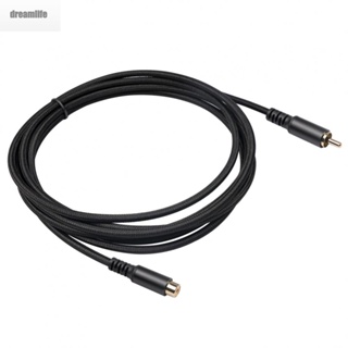 【DREAMLIFE】Audio Cable 1.8M 300CM 6M Audio Video Equipment Male To Female RCA Female Port