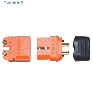 Twinkle ปลั๊กสัญญาณเชื่อมต่อ 2+1 พร้อมขาเชื่อมต่อโมเดล XT60I-F XT60I-PW ปลั๊ก 2+1 อุปกรณ์เสริมทองเหลือง XT60I-PW ตัวผู้ XT60-I