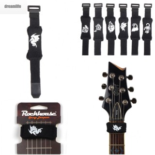 【DREAMLIFE】Fretboard Muting Fret Mute Dampeners String Wraps Acoustic Electric Guitar Bass