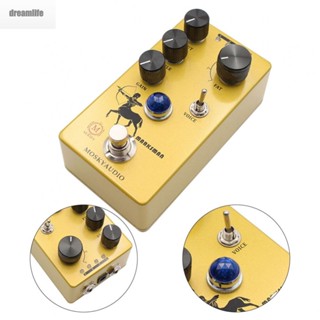 【DREAMLIFE】Guitar Effects Pedal 11.5*6.5*5CM Boost/overdrive CLIPPING MODES OUTPUT