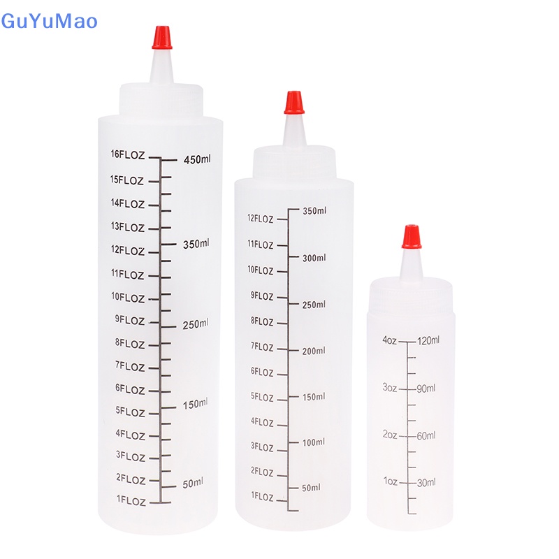 [cxGUYU] ขวดบีบพลาสติก กันรั่วซึม ขนาด 120 350 450 มล. สําหรับห้องครัว PRTA