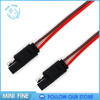 [ ตัวเชื่อมต่อสายเคเบิล 2Pin 12 นิ้ว 2x18AWG​ หลอดไฟ LED สําหรับรถพ่วง