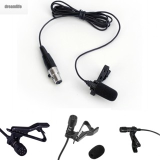 【DREAMLIFE】Lapel Microphone Comfort Detachable For Shure Wireless Houses Of Worship