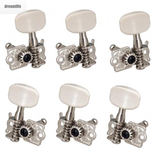 【DREAMLIFE】Guitar Tuning Pegs 6Pcs 6mm Anti-rust For Acoustic Guitar For Folk Parts