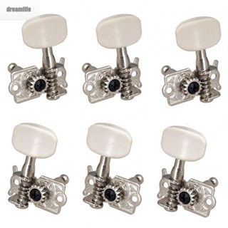 【DREAMLIFE】Guitar Tuning Pegs 6Pcs 6mm Anti-rust For Acoustic Guitar For Folk Parts