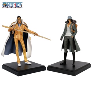 โมเดลฟิกเกอร์ PVC รูปปั้นอนิเมะ One Piece Borsalino and Kohza ขนาด 23 ซม. สําหรับตกแต่งห้อง เก็บสะสม