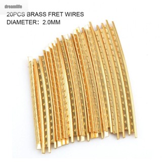 【DREAMLIFE】Guitar Fret Wire 19pcs 2.2mm 25g Accessories For Classic Acoustic Guitar