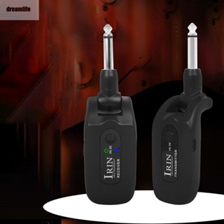 【DREAMLIFE】Guitar Transmitter 12*10*4cm 1set 72g ABS+Metal All-digital Wireless Audio