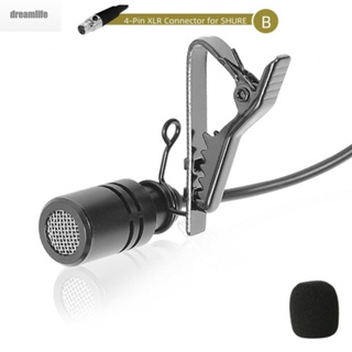 【DREAMLIFE】Lapel Microphone Approx.12*8*2cm Black Gear Musical Instruments Plastic