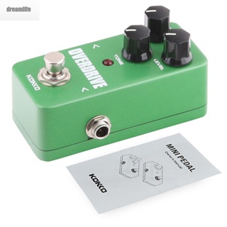 【DREAMLIFE】Guitar Effect Pedal Effects Pedals Musical Instruments Natural Portable