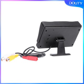 [dolity] กล้องมองหลัง หน้าจอ LCD 4.3 นิ้ว สําหรับยานพาหนะ