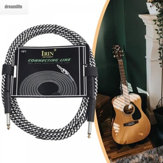 【DREAMLIFE】Guitar Cable Wire Cord 3meter 6.5mm Accessories Audio Audio Cable Bass