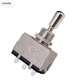 【DREAMLIFE】Pickup Selector Switch 1* For Electric Guitar Gold Parts Toggle Switch