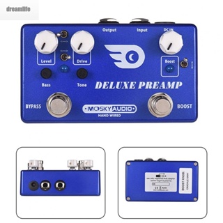 【DREAMLIFE】Effect Pedal MOSKY Audio Multi Effect Pedal Overdrive Boost True Bypass