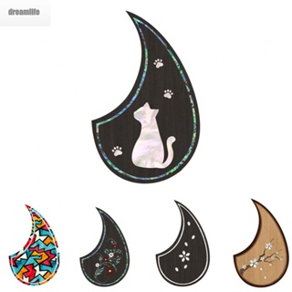 【DREAMLIFE】Pickguard Sticker Accessories Approx.12g Eye-catching For Guitar Soundhole